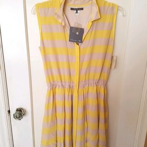 NWT Pippa Silk Stripe Dress
